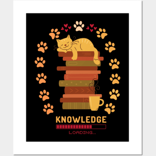 Knowledge Is Loading Posters and Art